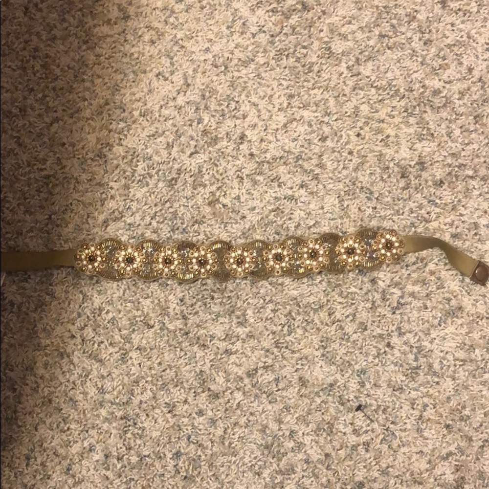 Anthropologie beaded belt